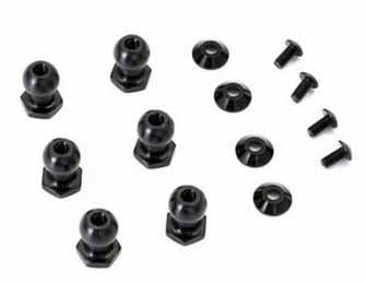 Kyosho Scorpion XXL Front or Rear Upper Outer Arm Pillow Balls - Package of 6
