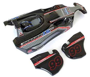 Kyosho Scorpion XXL Completed Body Set T2 Black