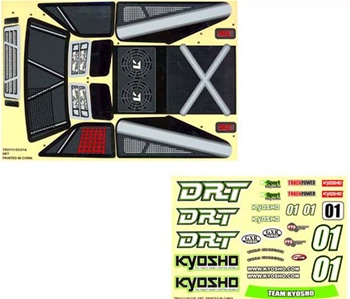 Kyosho DRT Decal Set