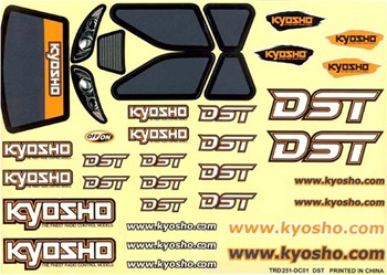 Kyosho Decal Set for the DST Body
