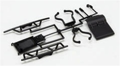 Kyosho Ultima SC & SCR Bumper Skid Plate and Support Set