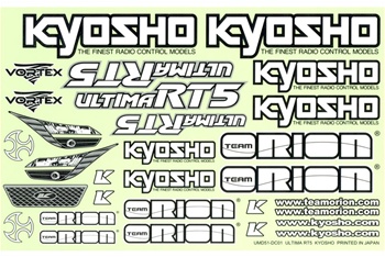 Kyosho Ultima RT5 Decal Set