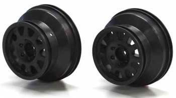Kyosho Ultima SC and SCR Black Wheels - Package of 2