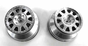 Kyosho Ultima SC Silver Wheels - Package of 2