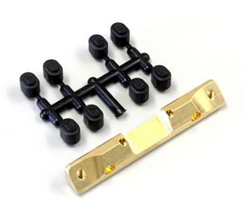 Kyosho Ultima RB6 and RT6 Brass Rear Suspension Holder RR-MID "B" Version