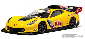 Protoform Chevrolet Corvette C7.R Clear Body for Kyosho Inferno GT2 GT3