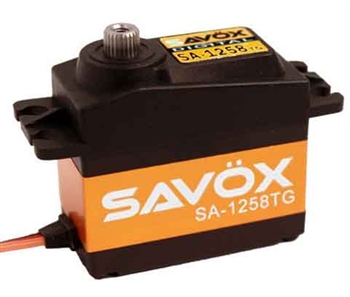 Savox STD SIZE CORELESS DIGITAL SERVO .08/166 X-LONG BACKLASH