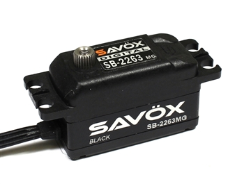 Savox Black Edition Low Profile Brushless Digital Servo