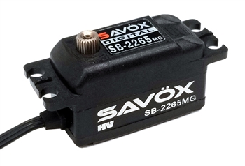 Savox Black Edition Low Profile High Voltage Brushless Digital Serv
