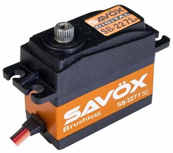 Savox High Voltage Brushless Digital Servo .065/277 @ 7.4V