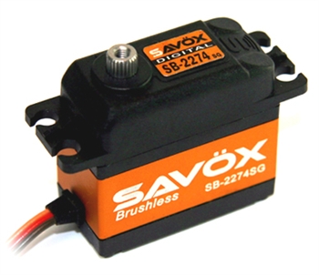 Savox High Voltage Brushless Digital Servo 0.080/347.2 @ 7.4V