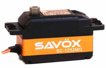 Savox LOW PROFILE DIGITAL SERVO .07/97.2