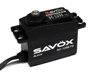 Savox BLACK EDITION STANDARD SIZE CORELESS DIGITAL SERVO .15/277