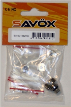 Savox SC1252MG Gear Set and  Bearings