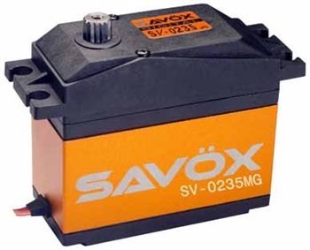 Savox HIGH VOLTAGE 1/5 SCALE SERVO 0.15/486 @7.4V
