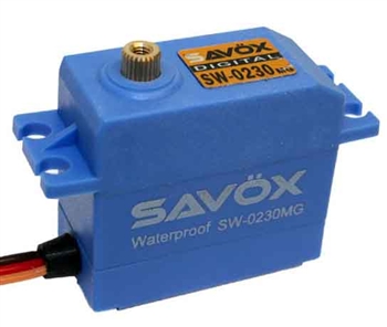 Savox WATERPROOF STD DIGITAL SERVO .13/111.1
