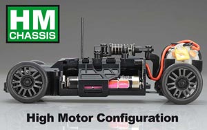 Kyosho Mini-Z RM Chassis Layout