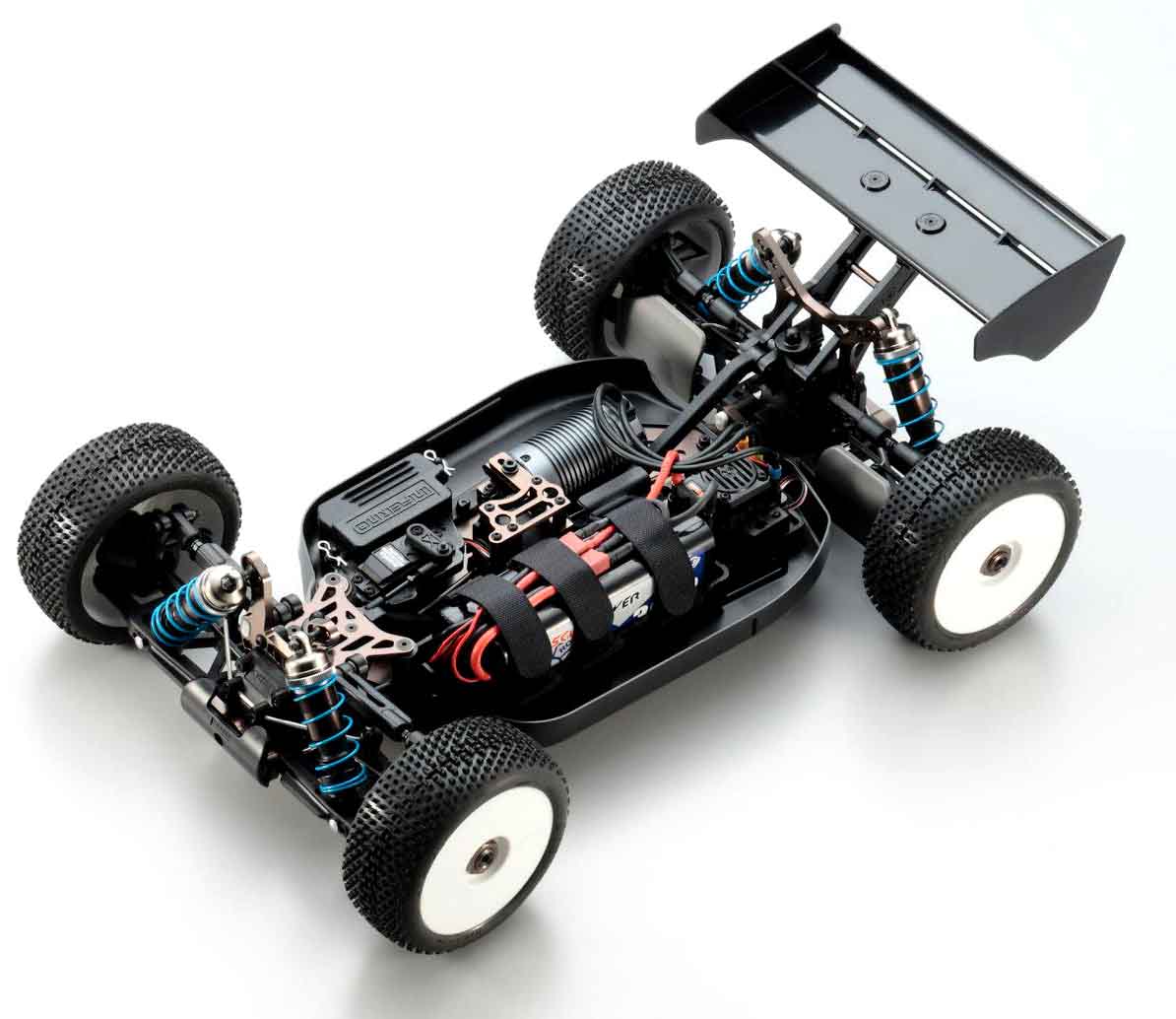 Kyosho Inferno MP9e TKI High Chassis Shot